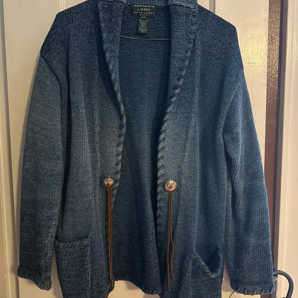 Hand knit Ralph Lauren Sweater